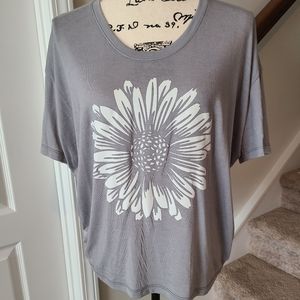 GRAY dolman Top